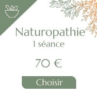 Carte cadeau 1 séance naturopathie